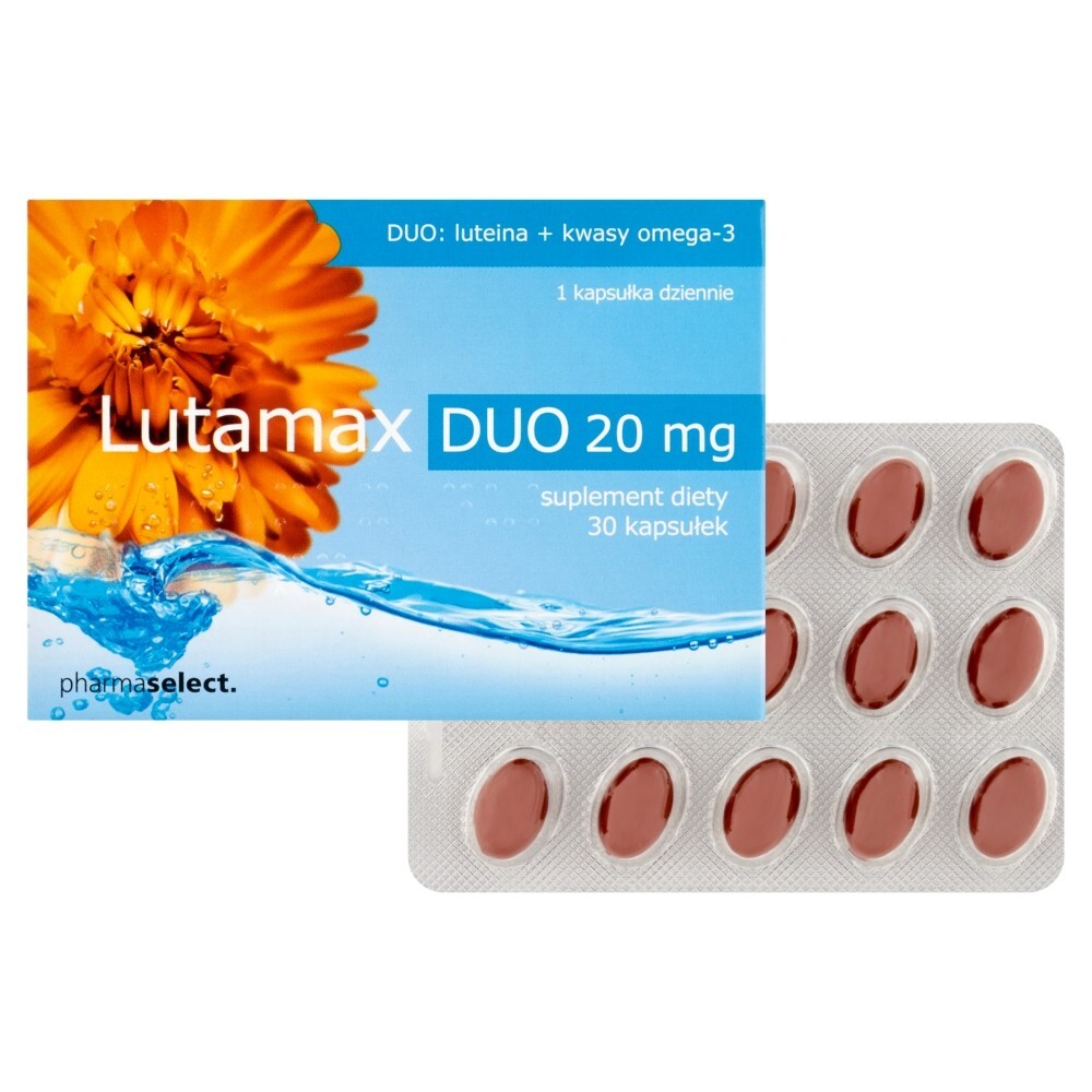 Lutamax Duo, 20 mg, kapsułki, 30 kapsułek