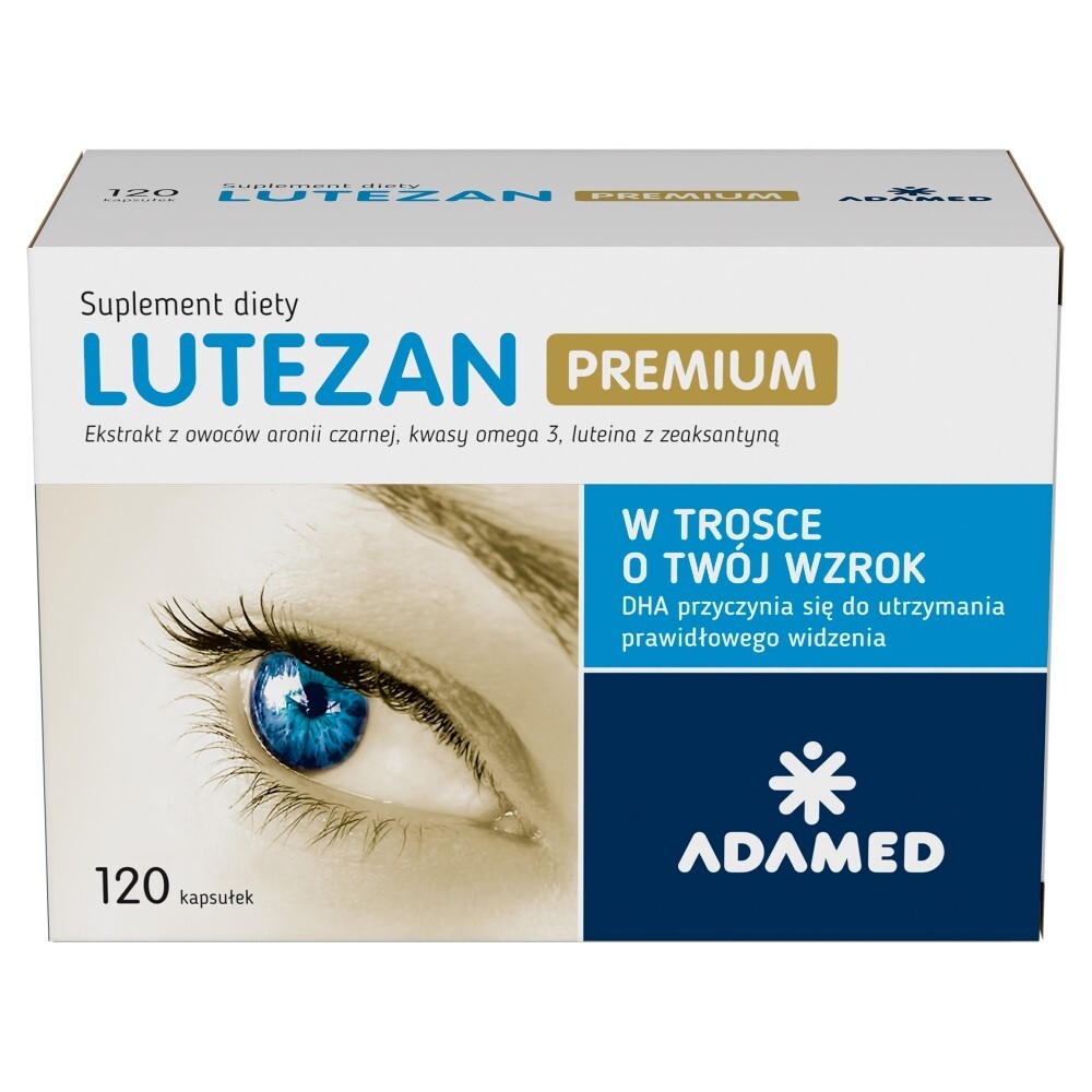 Lutezan Premium, 120 kapsułek