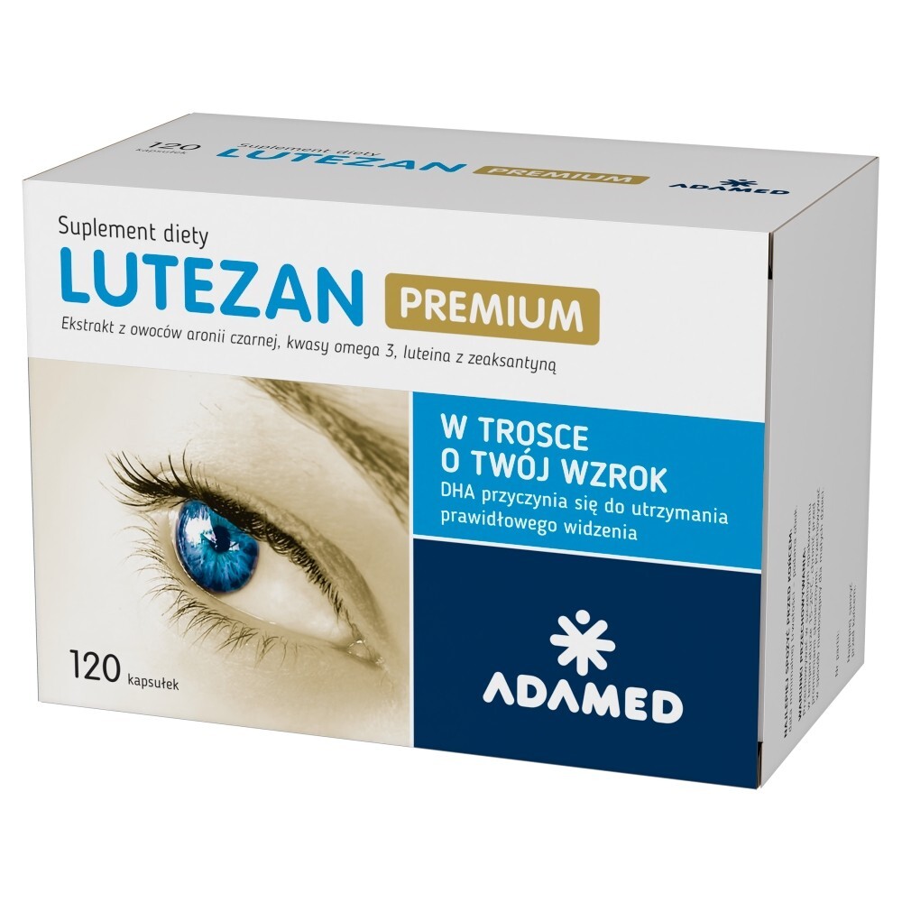 Lutezan Premium, 120 kapsułek