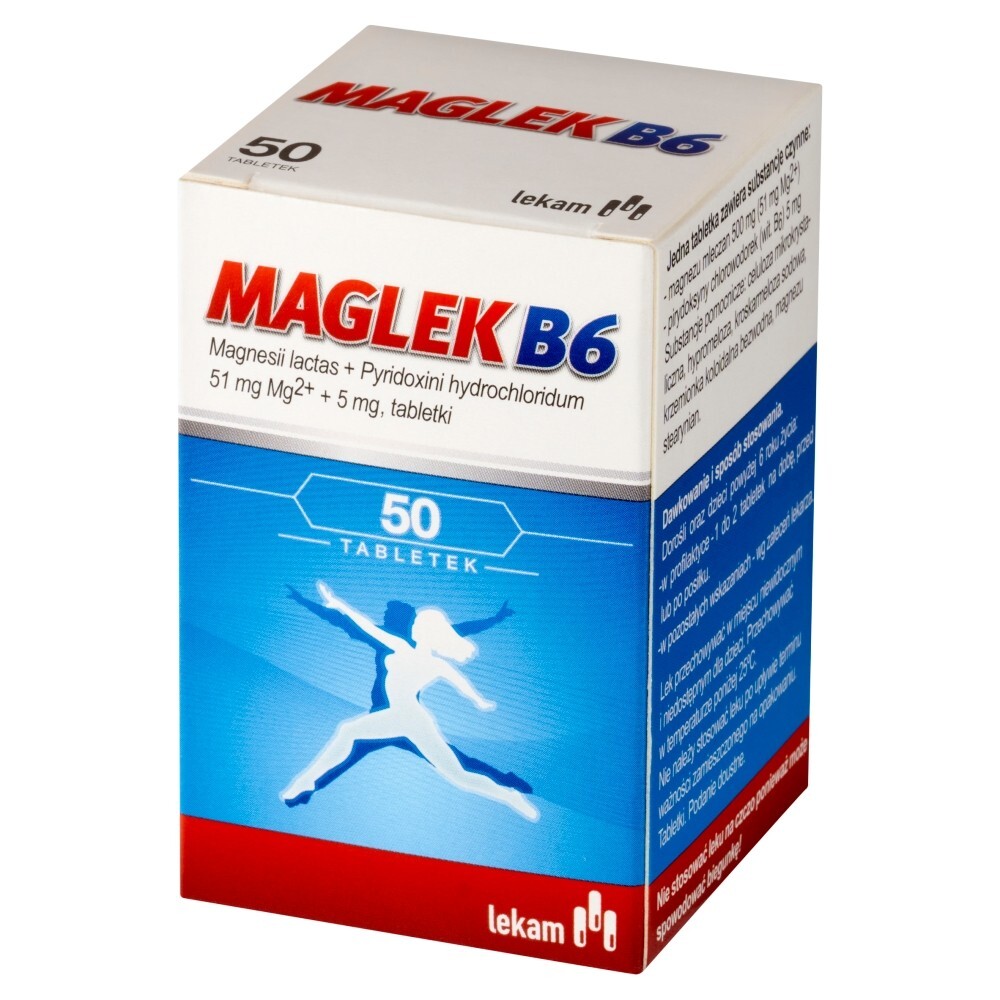Maglek B6, 50 tabletek