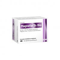 Magnefar B6 Bio 60 mg + 6,06 mg, 50 tabletek
