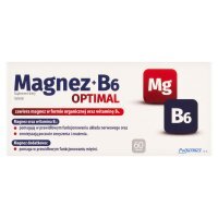 Magnez + B6 Optimal, tabletki, 60 tabletek