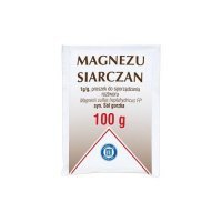 Magnezu siarczan 1 g/ 1 g, proszek do sporządzania roztworu, 100 g