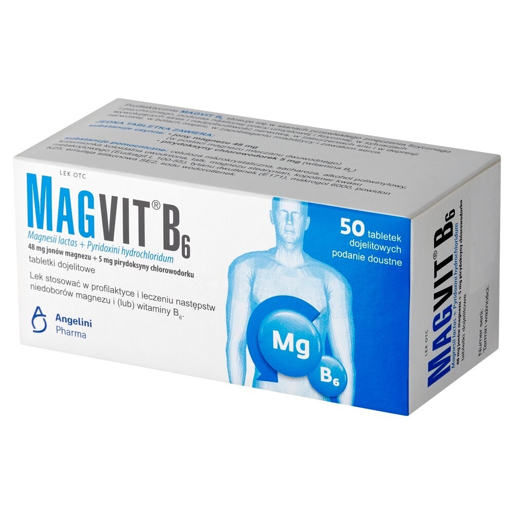 Magvit B6 50 tabletek