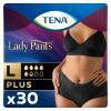 Majtki chłonne TENA Lady Pants Plus Noir, rozmiar L, 30 sztuk