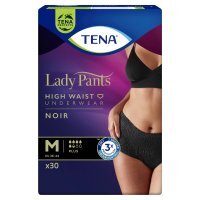 Majtki chłonne TENA Lady Pants Plus Noir, rozmiar M, 30 sztuk