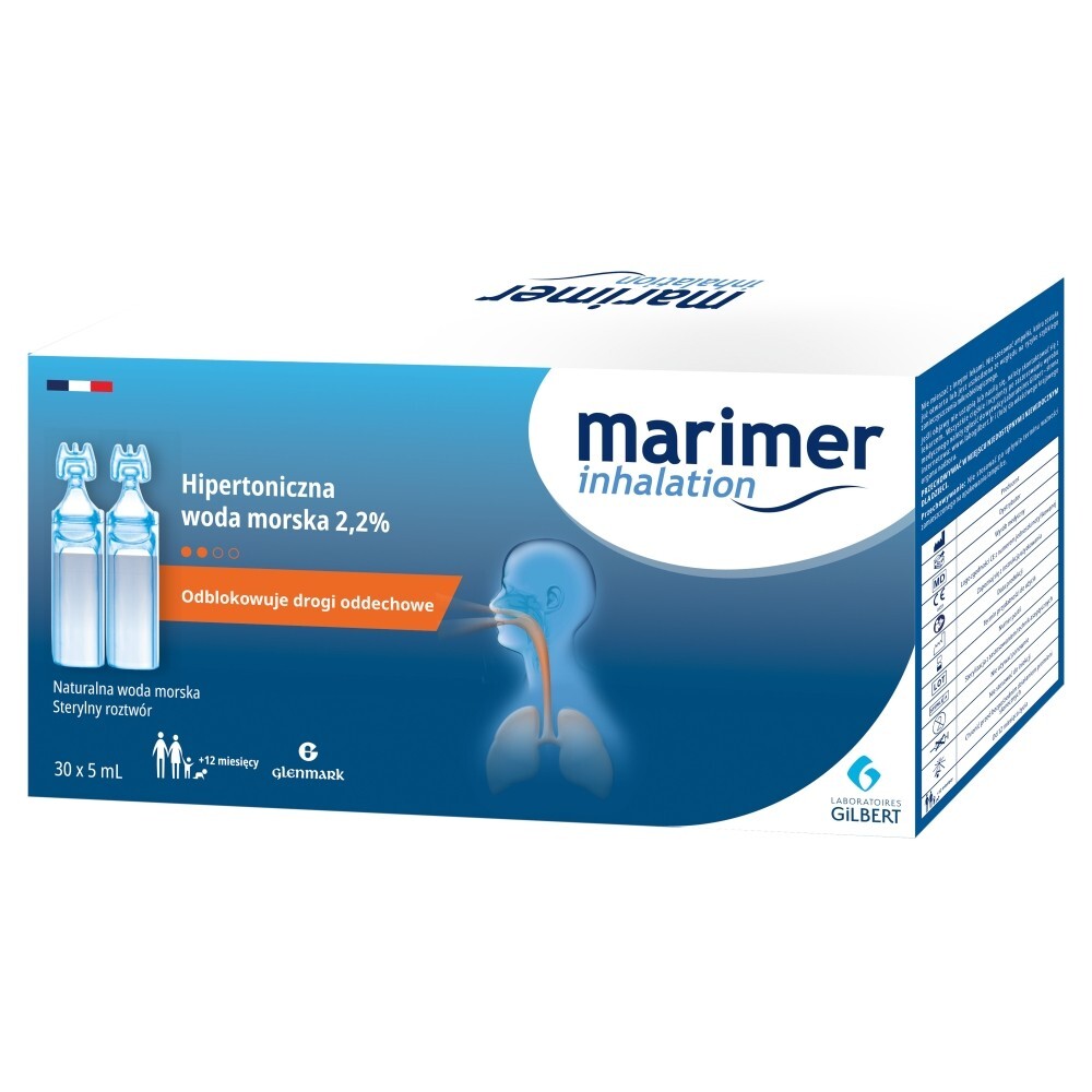 MARIMER Inhalation 2,2% Hipertoniczna woda