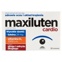 Maxiluten cardio, tabletki, 30 tabletek