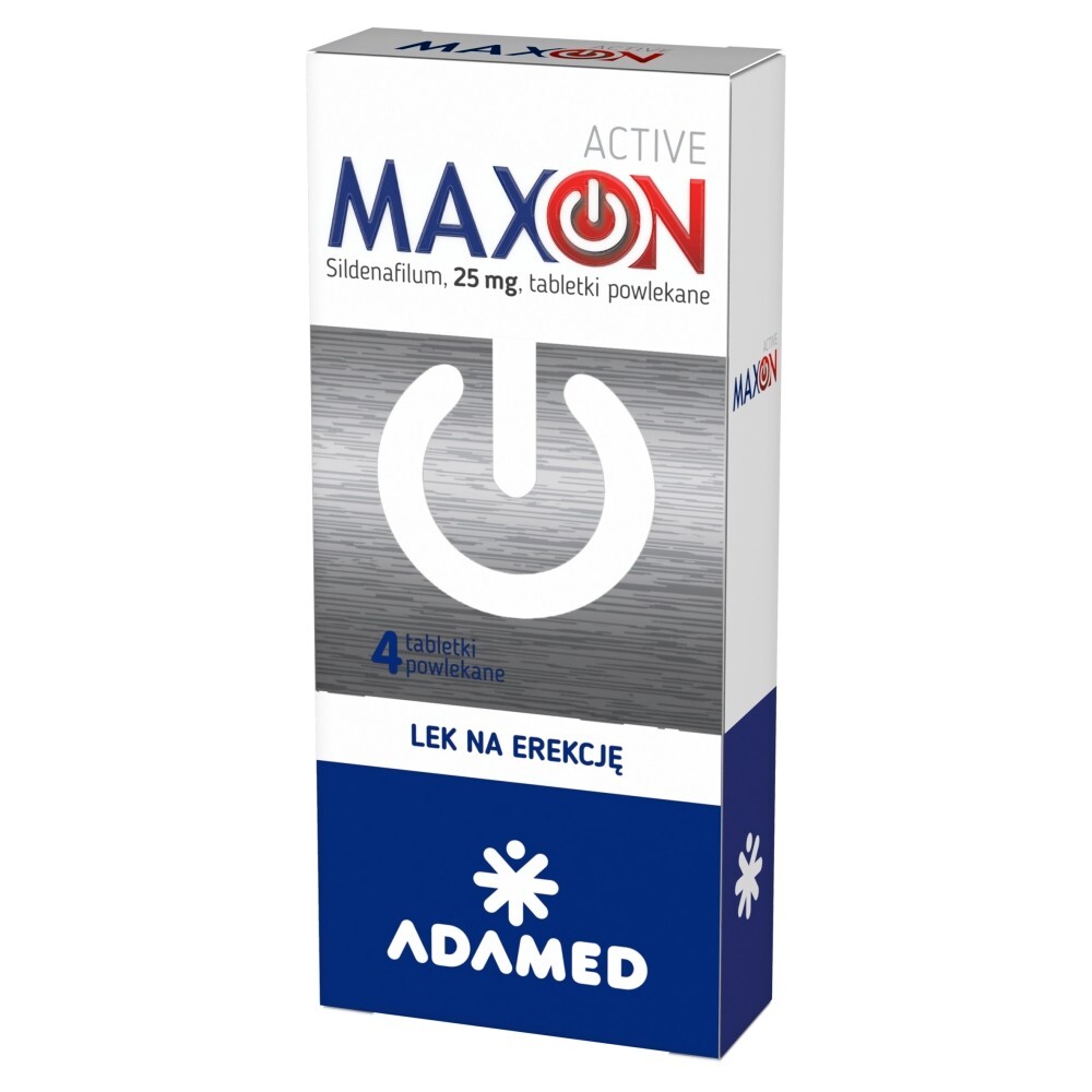 MAXON ACTIVE, 4 tabletki