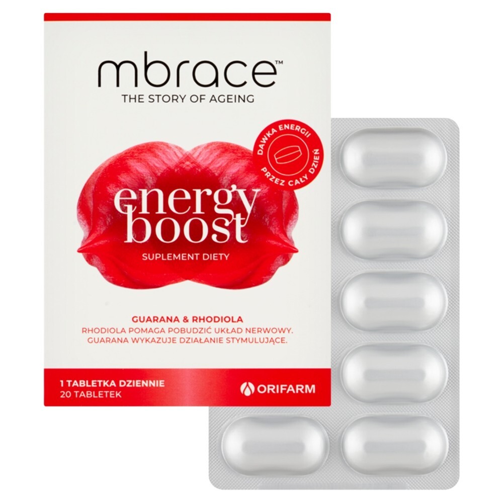 Mbrace Energy Boost tabl. 20 tabl.