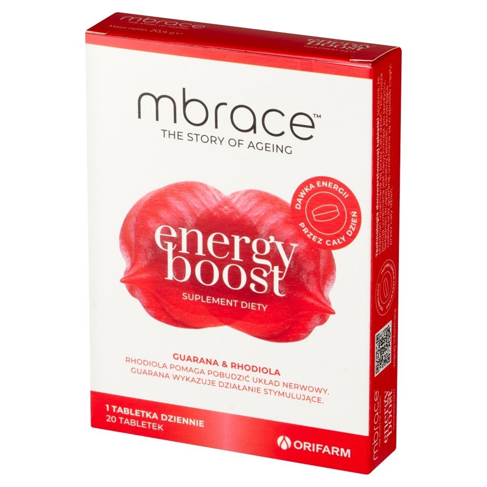 Mbrace Energy Boost tabl. 20 tabl.