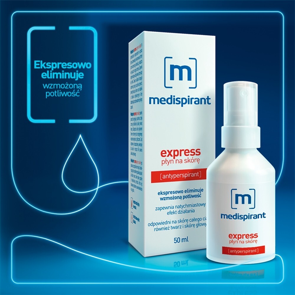 Medispirant Express Płyn na skórę, 50 ml