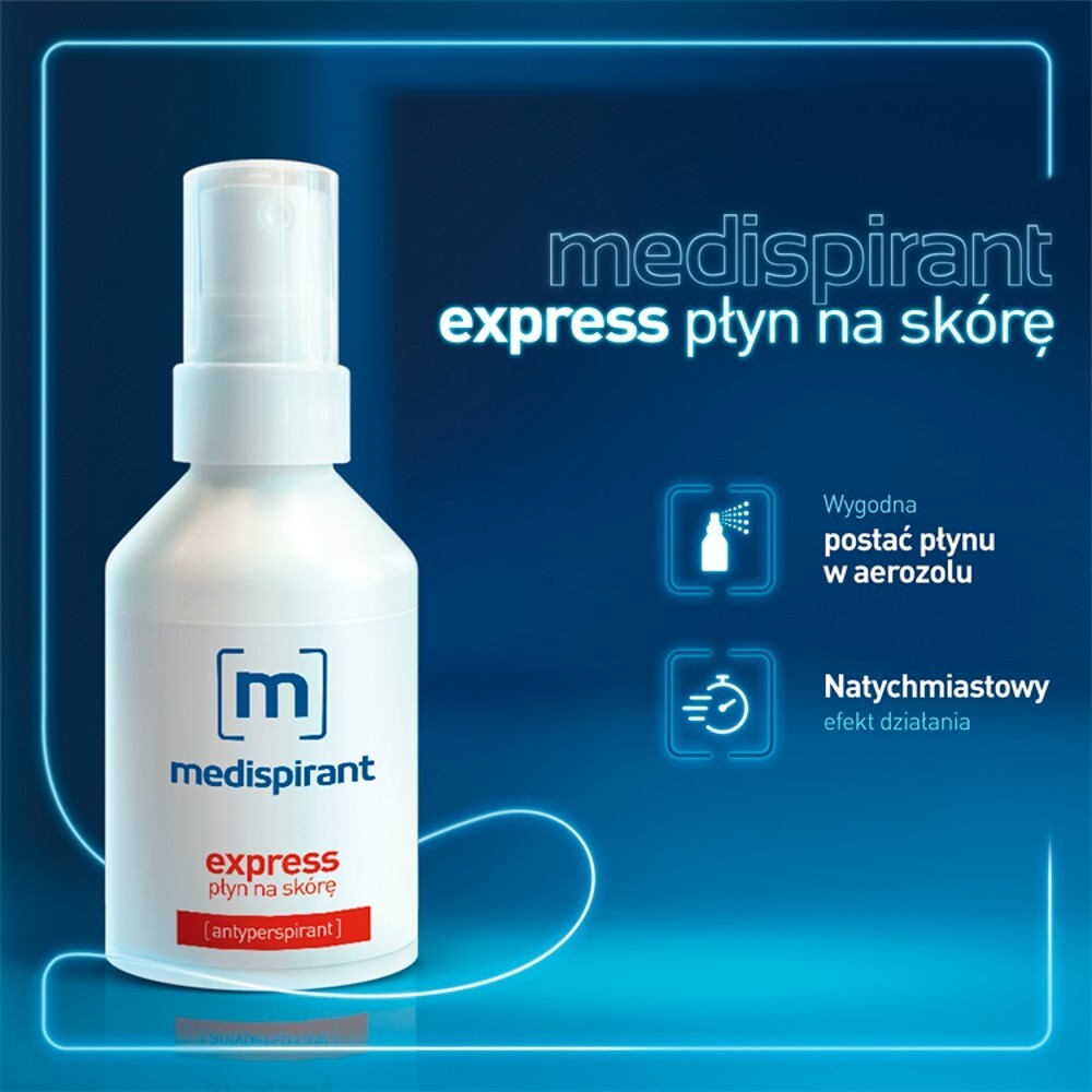 Medispirant Express Płyn na skórę, 50 ml