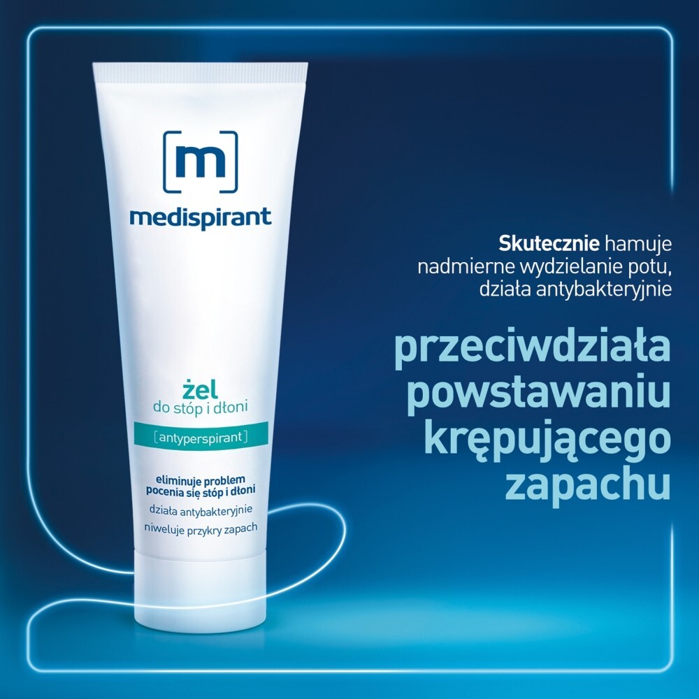 Medispirant Żel do stóp i dłoni, 50 ml