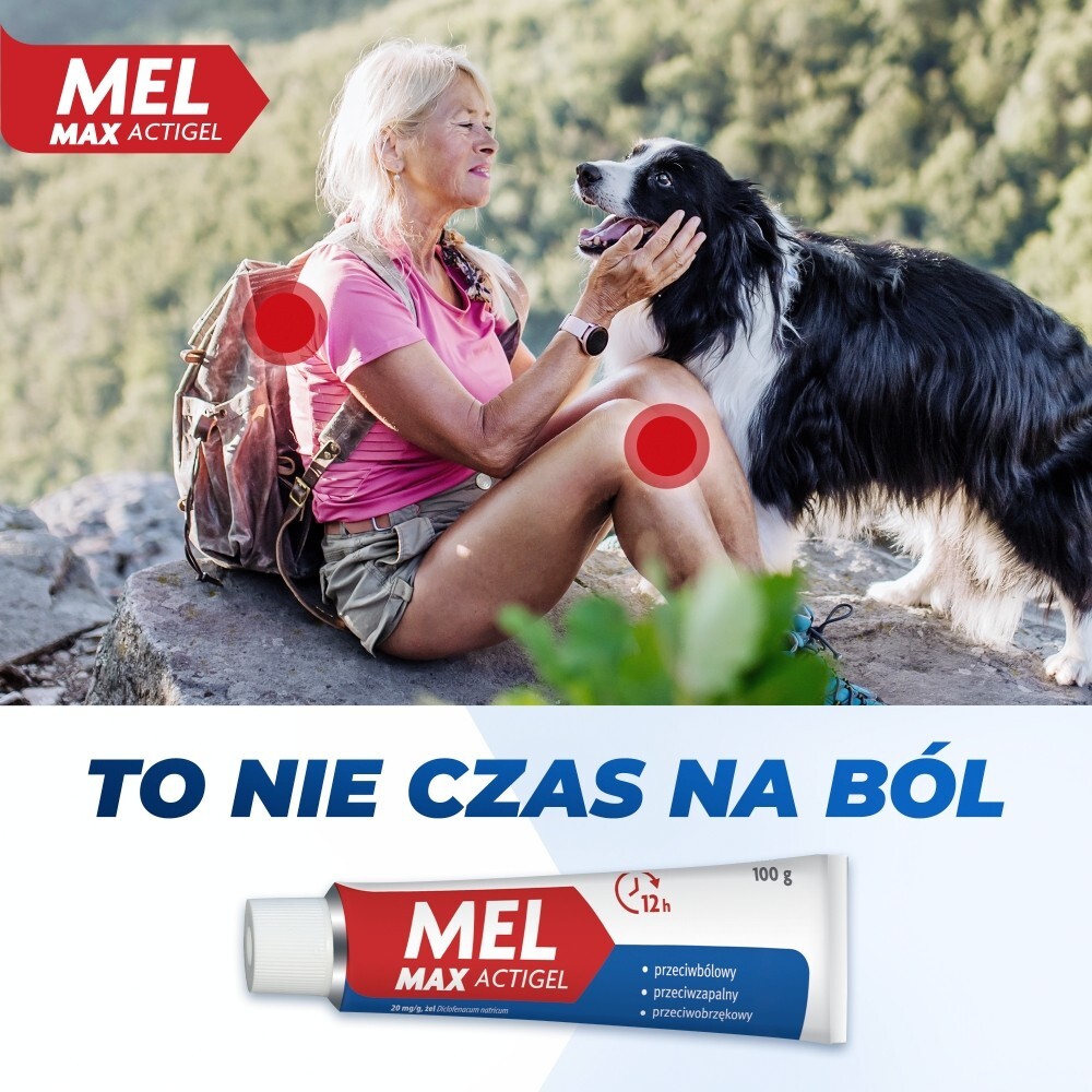 Mel Max Actigel 20 mg/g, żel, 100 g