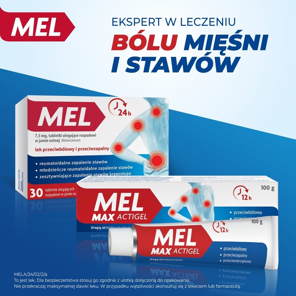 Mel Max Actigel 20 mg/g, żel, 100 g
