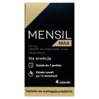 Mensil Max 50 mg, 4 tabletki do żucia