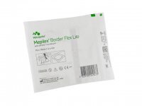 Mepilex Border Flex Lite, opatrunek, 10 cm x 10 cm, 1 sztuka (z opakowania 5 sztuk)