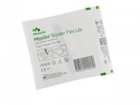 Mepilex Border Flex Lite, opatrunek, 7,5 cm x 7,5 cm, 1 sztuka (z opakowania 5 sztuk)