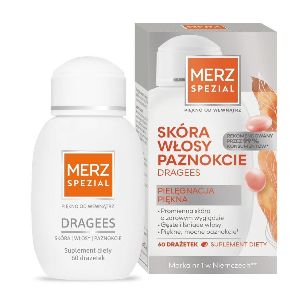 Merz Spezial Dragees, drażetki, 60 drażetek