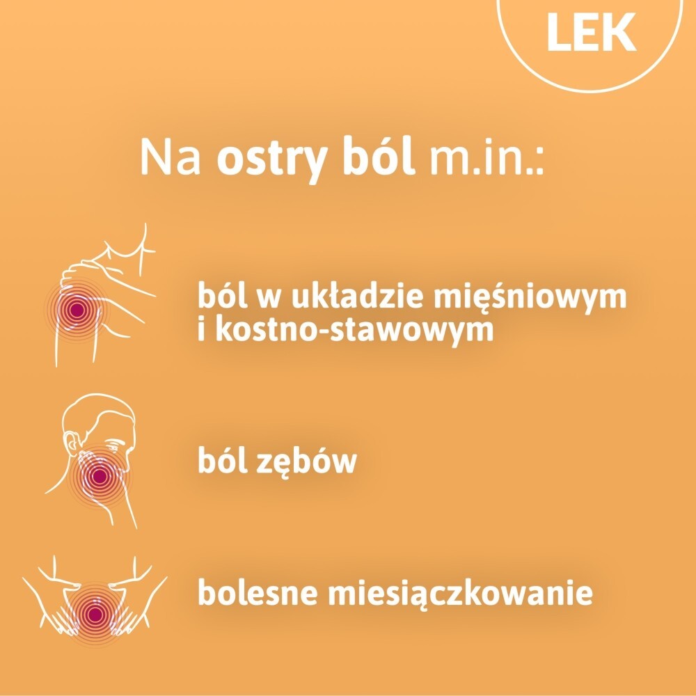 Metafen Dexketoprofen, 25 mg, tabletki powlekane, 20 tabletek