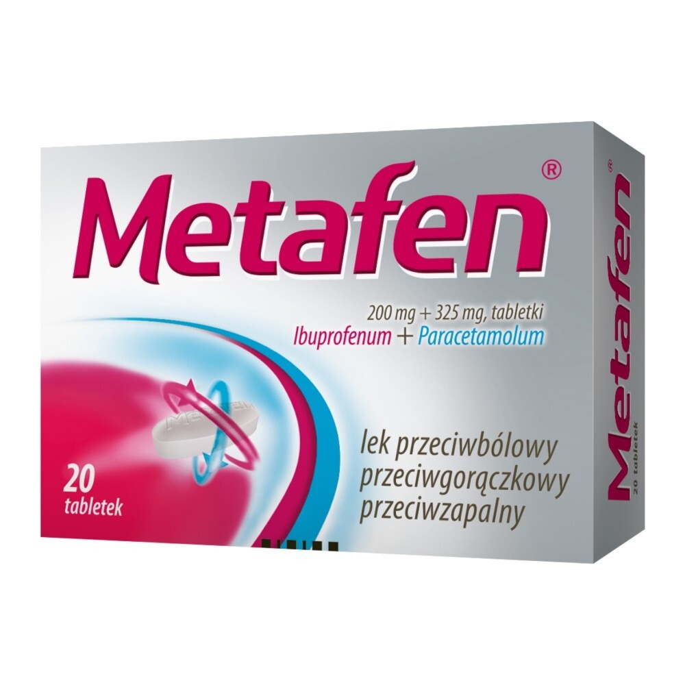 Metafen, tabletki, 20 tabletek