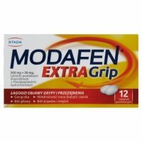 Modafen Extra Grip, 200 mg + 30 mg, tabletki powlekane, 12 tabletek