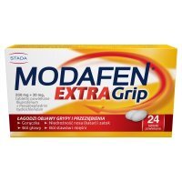 Modafen Extra Grip, 200 mg + 30 mg, tabletki powlekane, 24 tabletki