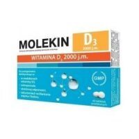 Molekin D3 2 000 j.m. 0,05mg 60 tabletek