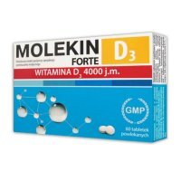 Molekin D3 Forte 4000 j.m. 60 tabletek