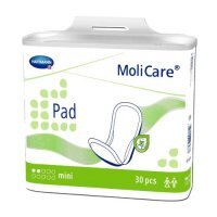 MoliCare Pad, wkłady chłonne, mini, 2 krople, 30 sztuk