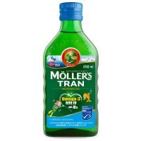 Moller's Tran owocowy 250ml