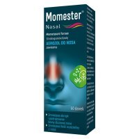 Momester Nasal aerozol do nosa, zawiesina 50 mcg, 60 dawek