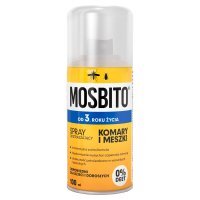 MOSBITO suchy Spray odstraszający komary i meszki