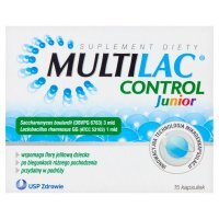 Multilac Control Junior Suplement diety 15 sztuk