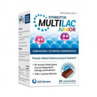 Multilac Junior Synbiotyk, 20 sztuk