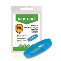 Mustico, opaska odstraszająca komary i meszki, 1 sztuka