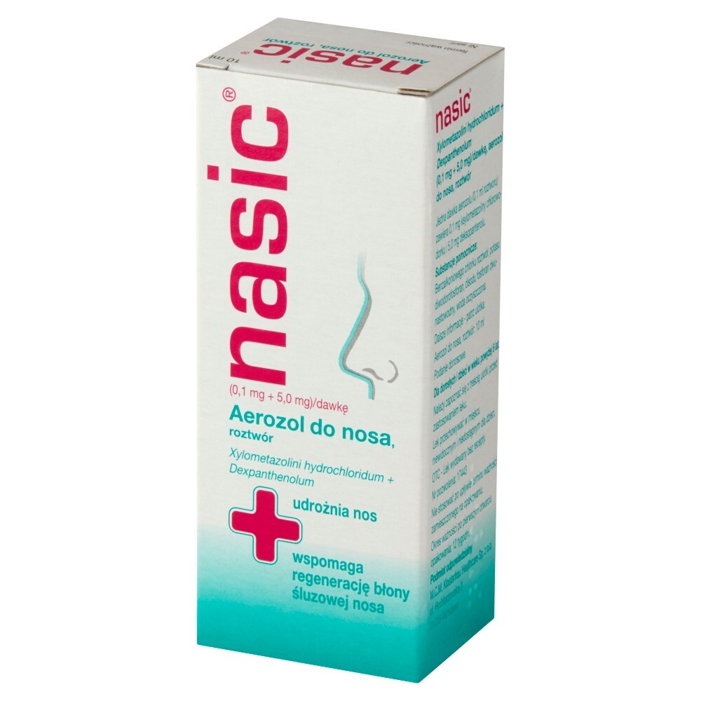 Nasic Aerozol do nosa 10 ml