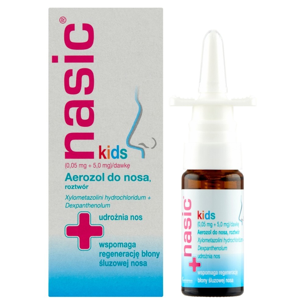 Nasic kids Aerozol do nosa 10 ml