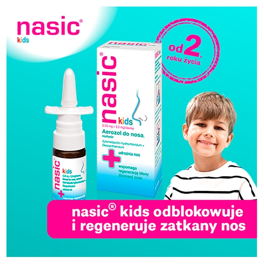 Nasic kids Aerozol do nosa 10 ml