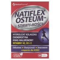 Natiflex Osteum stawy+kości Suplement diety 27,06 g (60 x 451 mg)