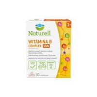 Naturell Witamina B Complex Kids, dla dzieci od 3 lat, 30 kapsułek
