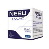 Nebu Pulmo, 3 % roztwór do inhalacji z ektoiną, 5 x 20 ampułek