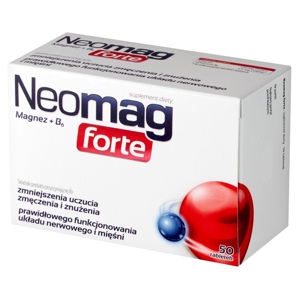 NeoMag Forte, 50 tabletek