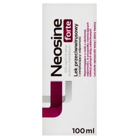 Neosine forte Lek przeciwwirusowy i zwiększający odporność 100 ml