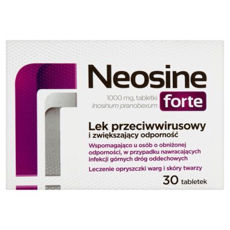 Neosine forte Lek przeciwwirusowy i zwiększający odporność 30 sztuk