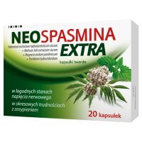 Neospasmina Extra (Extraspasmina), kapsułki twarde, 20 kapsułek
