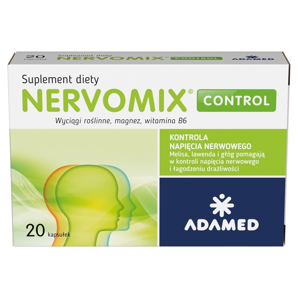 Nervomix Control, 20 kapsułek