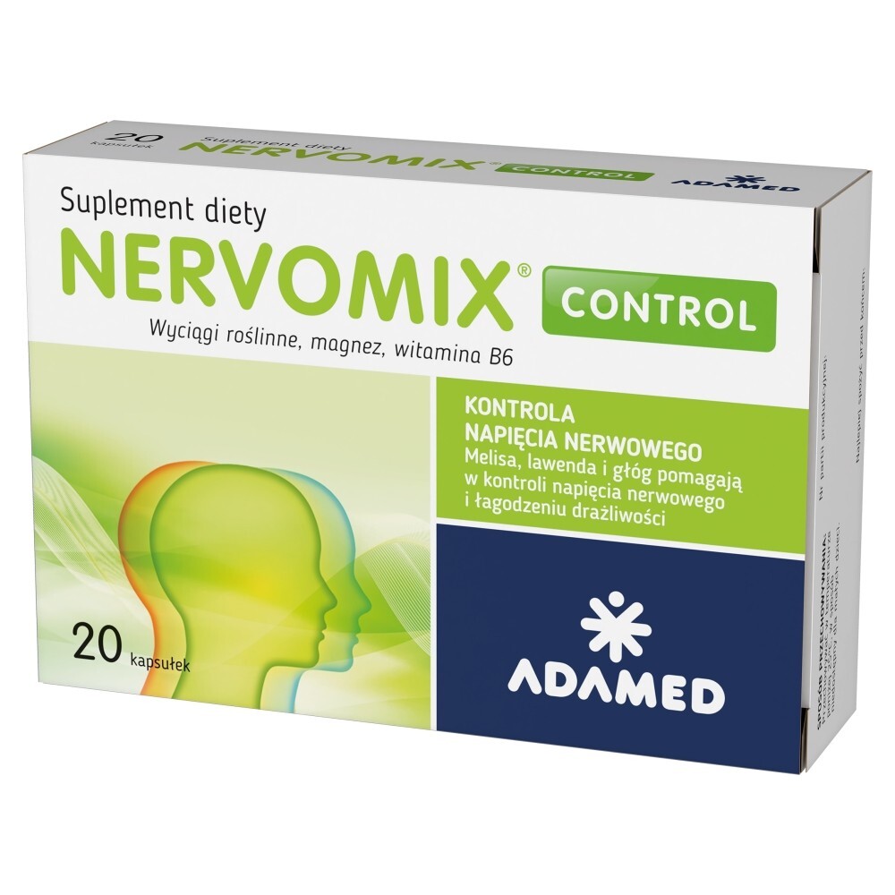 Nervomix Control, 20 kapsułek