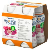 Nestlé Resource 2.0+Fibre Preparat odżywczy w płynie smak owoców leśnych 800 ml (4 x 200 ml)
